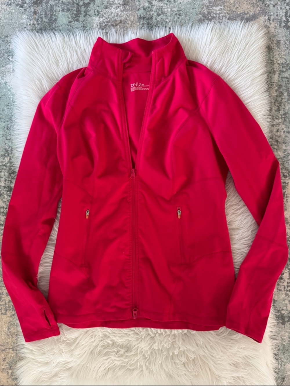 Zella workout Fuchsia Full-Zip Jacket